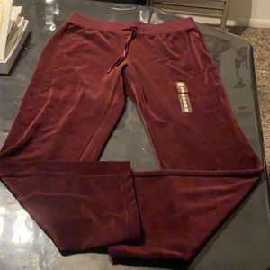 Made For Life. Brand new never worn. Velour pants